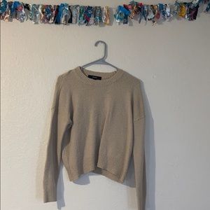 Tan sweater, in great condition!